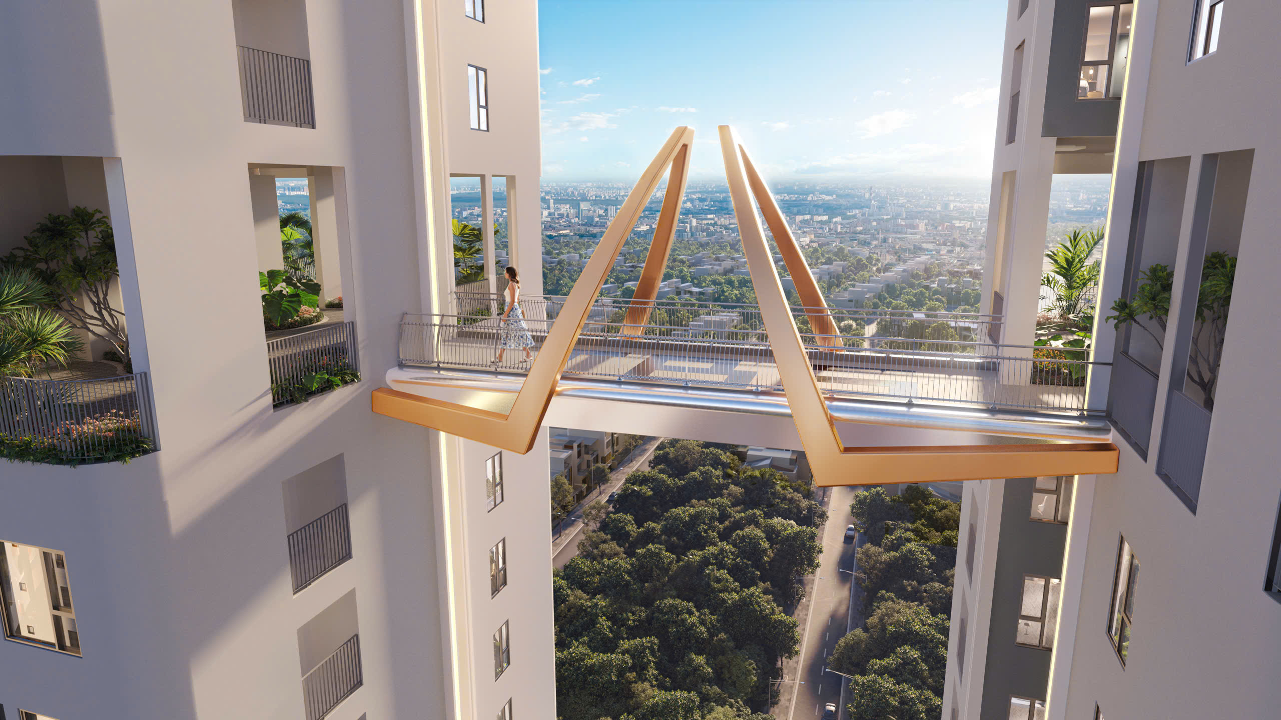 Cầu đi bộ trên không