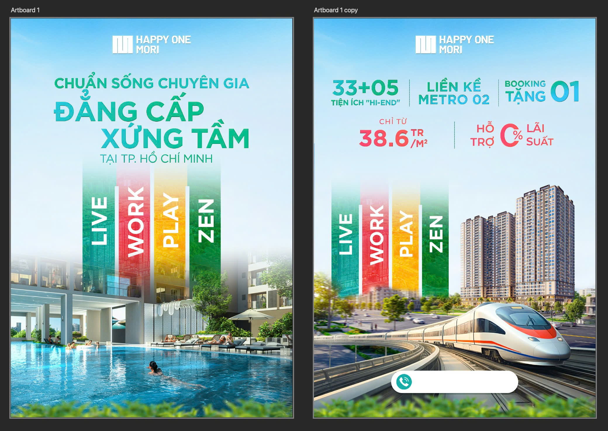 TỔNG QUAN DỰ ÁN HAPPY ONE MORI