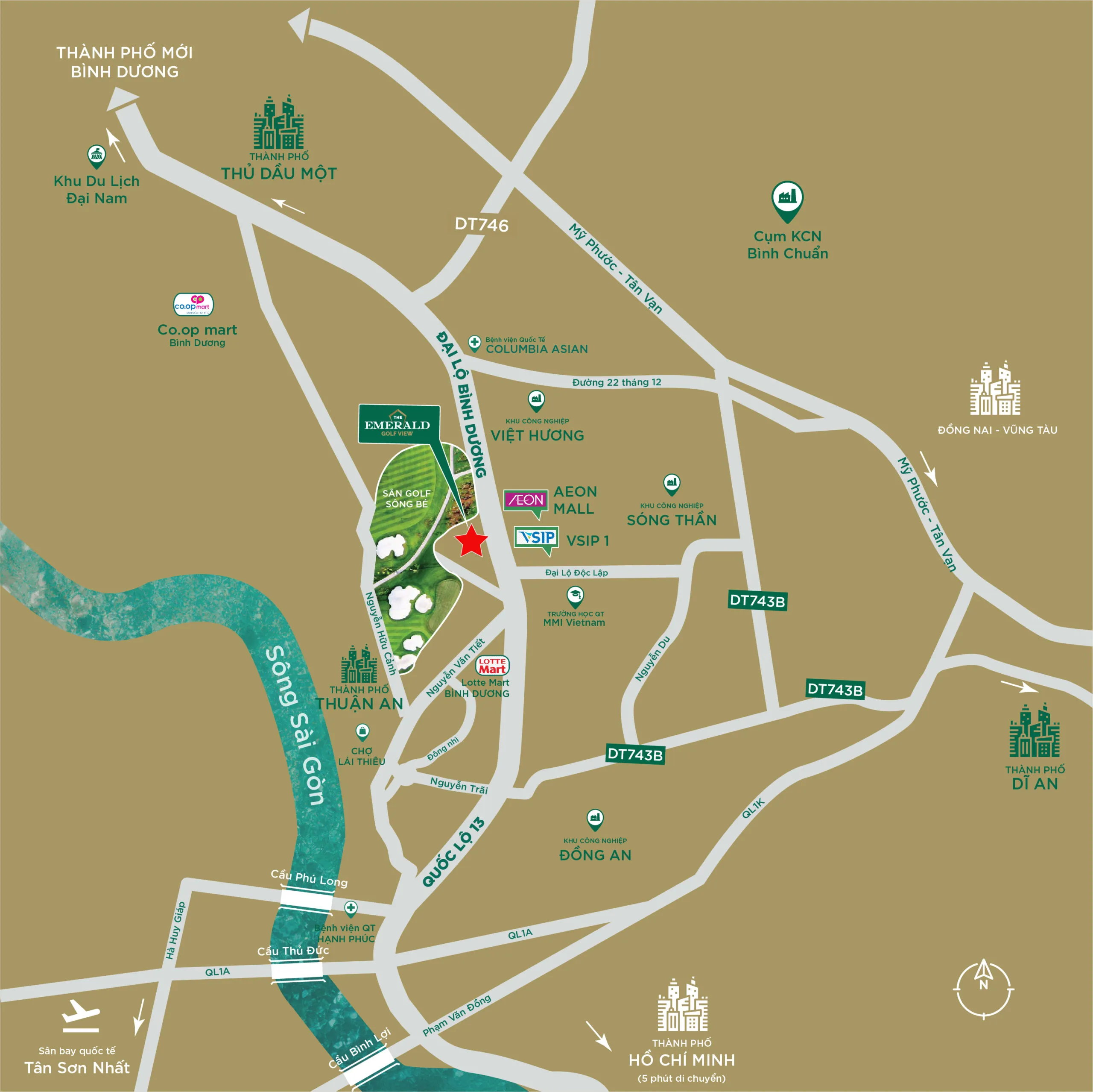 THE EMERALD GOLF VIEW